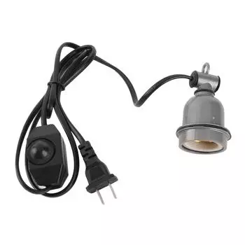 Патрон лампы для нагрева E27 водонепроницаемый антиплавкий высокотемпературный держатель лампы для нагрева