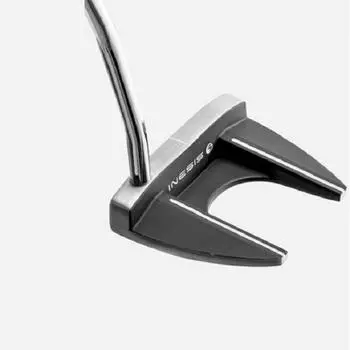 Паттер для гольфа, правый, с клюшкой Tank Mallet, с рукояткой Super Stroke Grip, 34 дюйма [jiroo] #7 серебряный