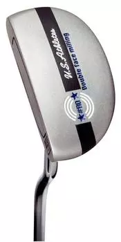 Паттер LEZAX Паттер стальной шафт левша лофт 3 градуса USAthletes USPT-6732 Угол серебряный