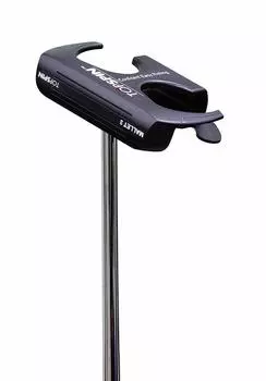 Паттер-молоток JamesMilr TOPSPIN, тип 3, подковообразный, для левой руки чёрный