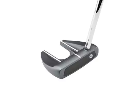 Паттер ODYSSEY DFX 25 V-LINE FANG с двойным изгибом (Молоток стальной 33 дюйма) Сталь Мужская