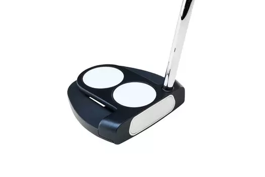 Паттер ODYSSEY JAILBIRD MINI Тип с двойным изгибом Шафт STROKE LAB 90 34 Сталь Для правой руки AI-ONE 2-BALL (молоток (Сталь) Дюйм) Мужской тёмно-синий