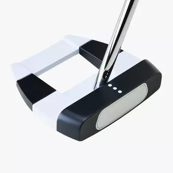 Паттер Odyssey Square 2 Square Jailbird Broomstick, длинный, 48 дюймов, модель ODYSSEY 2025, прямой импорт из США, клюшка для гольфа, продукт Ai-ONE, мужская, для правой руки синий