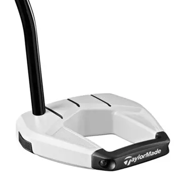 Паттер TAYLORMADE SPIDERS CK Chalk SS Single Bend с оригинальной клюшкой для гольфа, правая, лофт, градусы, длина 34 дюйма, белый, 34 дюйма N0743926 [Модель вала]