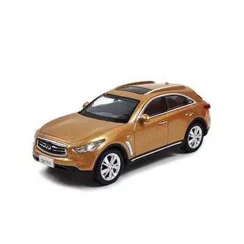 Paudi Model 1/64 Infiniti QX70S модель автомобиля коллекционная мини-машина золотого цвета Готовый продукт