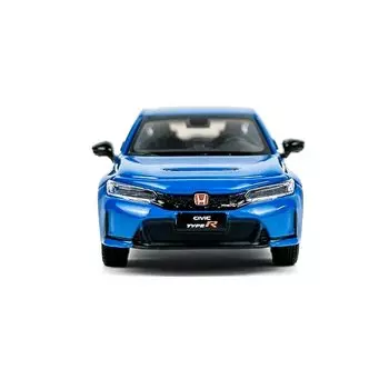 PAUDI MODEL 1/64 мини-автомобиль 2023 Honda Civic TYPE-R FL5 литая модель автомобиля синего цвета