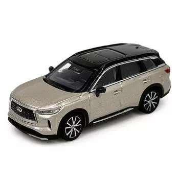 Paudi Model 1/64 мини-автомобиль Infiniti QX60 коллекция Готовый продукт золото