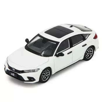 Paudi Модель Мини Автомобиль Civic Civic 2022 Литой Автомобиль Модель Машины Белый 1/43 белый