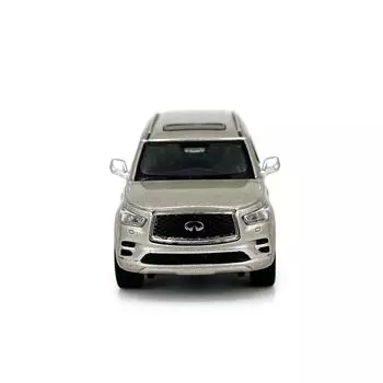Paudi Модель Мини Автомобиль Infiniti 2020 QX80 Коллекция Готовый Продукт Золото 1/64