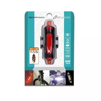 Pauhana Rechargeable LED Cycle Light Red Red PH-JSLR