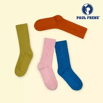 Paul Friends, один размер, простые носки, комплект F-SOCKS 220~300 мм (Начальная школа - для взрослых) Catherine (CTL) F