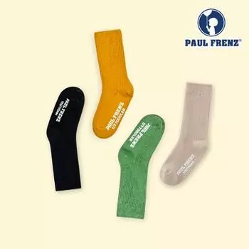 Paul Friends, один размер, простые носки, комплект B-SOCKS 100~190 мм (1-7 лет) Jackson (JKN) B