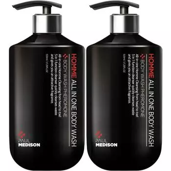 Paul Madison All-in-One Body Wash с феромоновым ароматом, 510 мл, 2 шт.