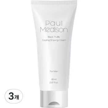 Paul Madison Black Truffle Cooling Shaving Cream, 3, 85ml
