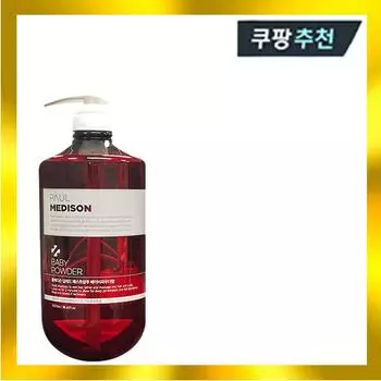 Paul Madison Deep Red Fast Shampoo Baby Powder Scent 1077 мл, 1,077 л, 1 шт.