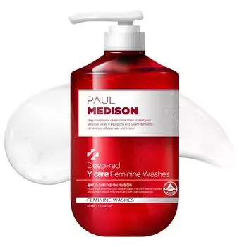 Paul Madison Deep Red Y Zone Care Женское очищающее средство, 510 мл, 1 шт.
