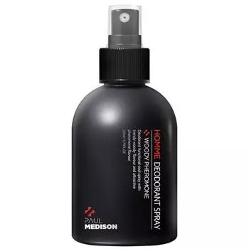 Paul Madison Homme Deodorant Spray Woody Pheromone Fragrance, 200ml, 1 unit