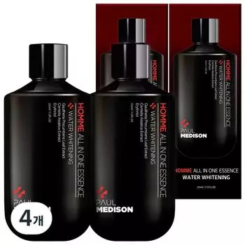 Paul Madison Homme Water Whitening Skin Lotion All-in-One Essence, 211 мл, 4 шт.