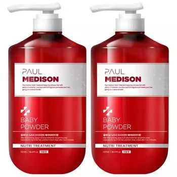 Paul Madison Nutri Большая емкость Nutrition Perfume Treatment Baby Powder Fragrance, 1,077 л, 2 шт.