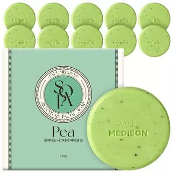 Paul Madison Signature Pea Soap с ароматом ромашки, 100 г, 10 штук
