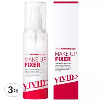 Paul Madison Vivid Makeup Fixer, 3 шт, 100 мл