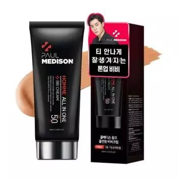 Paul Medison Homme All in One BB крем SPF50+ PA+++ 60мл 1Pcs/2Pcs 1Pc