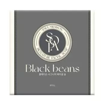 PAUL MEDISON Signature Black Bean Soap Туалетное мыло с экстрактом чёрных бобов 100г