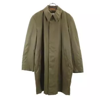 Paul Smith made in Japan Nylon Stainless collar coat M khaki Men s Used
