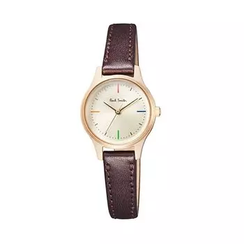 Paul Smith Watch THE CITY mini Ladies Leather Watch The City Mini Brown BT2-629-10
