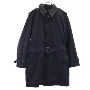 Paul Smith With liner Stainless collar coat L Navy made in Japan Men s Used
