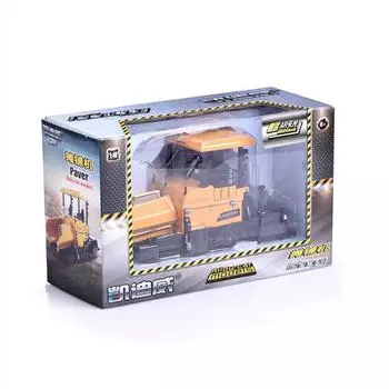 Paver Construction Alloy Vehicle Model With Inertial Function For Gift Childrens
