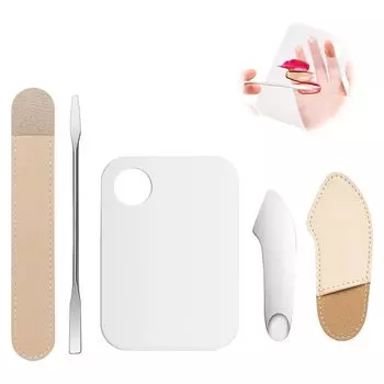 PAVIKE Шпатель для макияжа из нержавеющей стали Шпатель для тонального крема Косметический шпатель для смешивания Шпатель для макияжа из нержавеющей стали Инструменты для макияжа