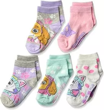 Paw Patrol Paw Sky Everest 5 5 носков, Patrol, Девочки, Дамы, Дети, Товары, Персонаж, Милый, Пары, Наборы, 11,5 см~14,5 см [Товар]