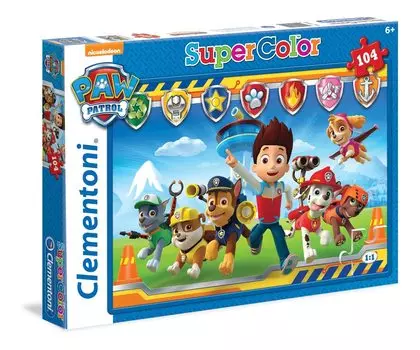 PAW PATROL Пазл Щенячий патруль 104 детали x 9456 48,5 см 33,5 см [Товар]
