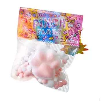 Paw Sensory Fidget Unbreakable Party Favors Подарки на день рождения Новинка Маленький Наполнитель для мешочков с подарками для синий