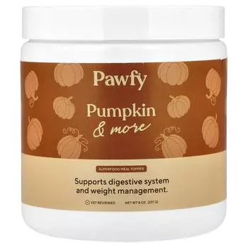 Pawfy, Тыква и другие, 8 унций (227 г)