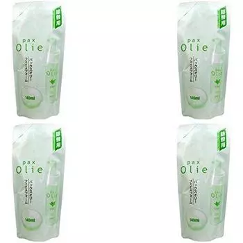 Pax Olly Face Foam soap for face Refill 140ml [Bulk purchase] (Liquid washing) [x4 pieces]