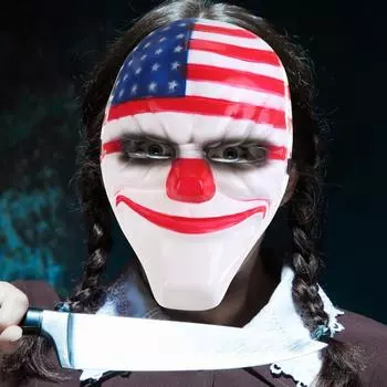 Payday 2 Тематическая игровая маска Хэллоуин Ужас Маскарад Косплей Костюм Маска