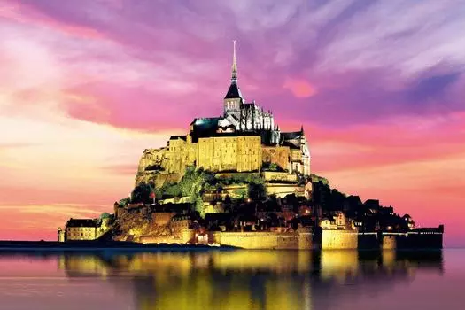 Пазл 2016 деталей Puzzle Master Мон и его залив III Очень маленькие детали Сен-Мишель [Франция] (50x75cm)