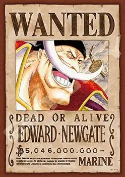Пазл 208 деталей One Piece Wanted Book Эдвард Ньюгейт 208-075