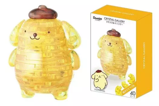 Пазл 40 деталей Crystal Gallery Pompompurin [3D пазл]