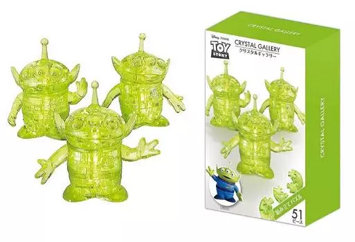 Пазл 51 деталь Crystal Gallery Toy Story Alien [3D пазл]