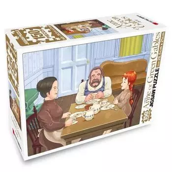 Пазл «Анна из Зеленых Мезонинов» «Время чая», разноцветные, 150 деталей. Пазл, детские игры, развивающие игрушки