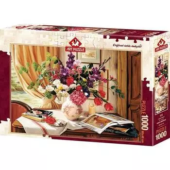 Пазл Art Puzzle Afternoon Light Jigsaw Puzzle AR4222, разные цвета, 1000 деталей