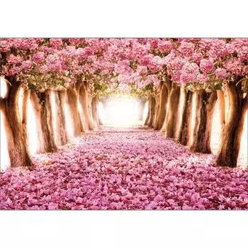 Пазл BN Pink Flower Tree Garosu-gil Jigsaw Puzzle 10-064, 1000 деталей, разные цвета Пазл, Детские игры, Развивающие игрушки