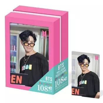 Пазл BTS Mini, 108шт Dynamite J-Hope с фотокартой