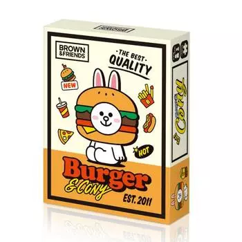 Пазл Burger Cony Line Friends, разноцветные, пазл из 150 деталей, детские игры, развивающие игрушки