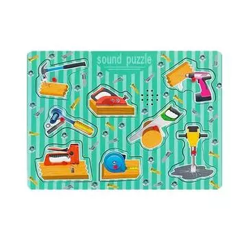 Пазл Cassby Strong Sound Tap 2238, 8 деталей, 1, лучший пазл для малышей в Корее
