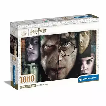 Пазл Clementoni Harry Potter 1000 деталей 70 см x 50 см с постером 8553 [Товар]