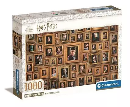 Пазл Clementoni Harry Potter 1000 деталей 70 см x 50 см с постером 7860 [Товар]